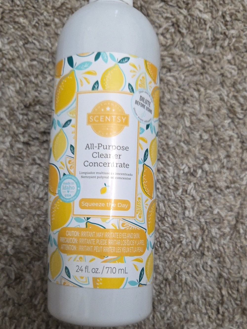Scentsy All-Purpose Cleaner Concentrate - Squeeze The Day